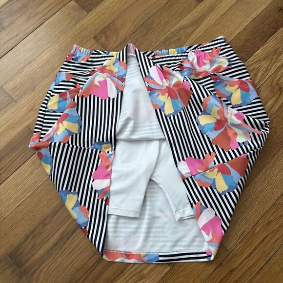 B-Skinz Women's Active Floral Skorts Waist 28" Size M - Picture 3 of 6